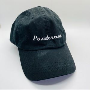 Ponderosa Black Ball Cap